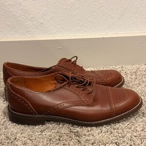 Madewell Chestnut Men's Leather Derbys